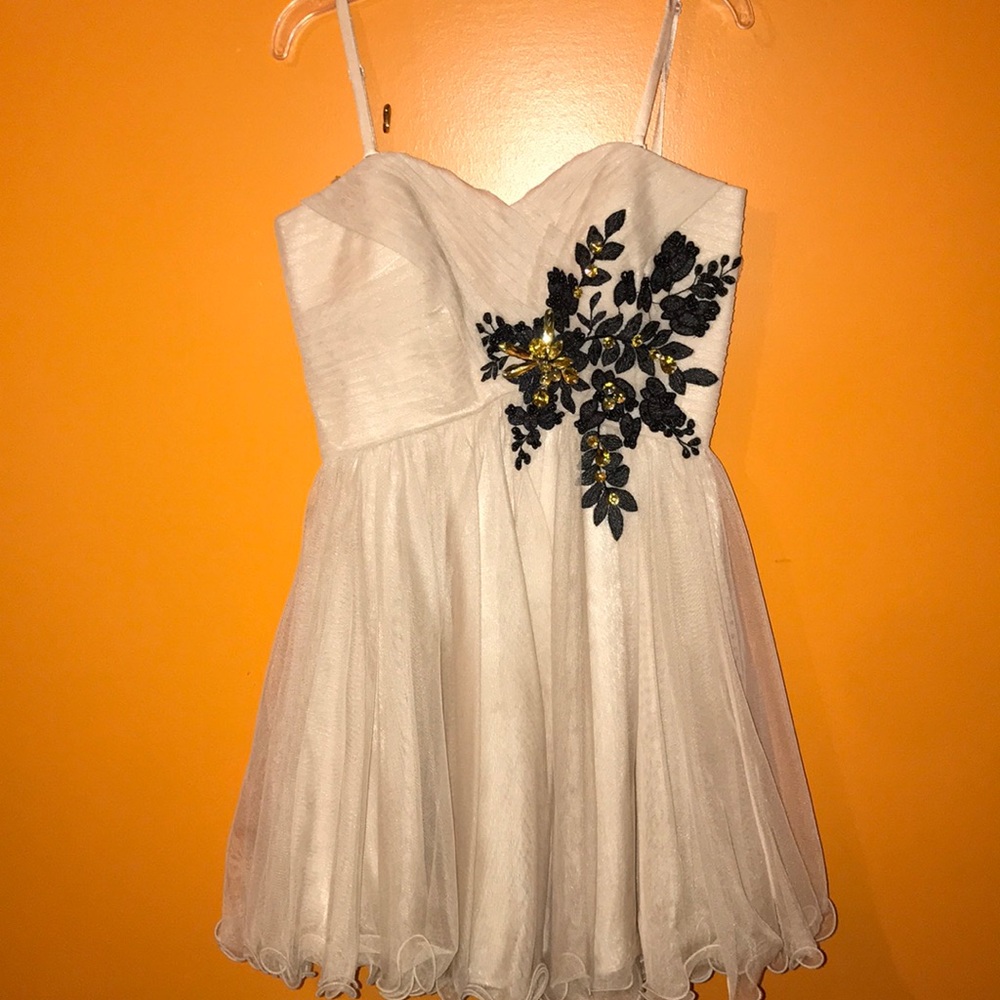 Selfridge's Homecoming Dress with Embroider Detail